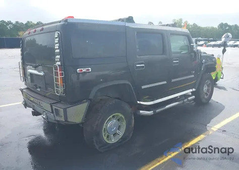 2003 Hummer H2 из США, поврежденный, VIN 5GRGN23U03H126860